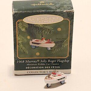 CUTE Hallmark Keepsake 1968 Murray Jolly Roger Flagship Miniature Kiddie Car